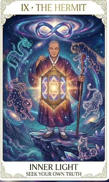 9. 은둔자 (The Hermit)