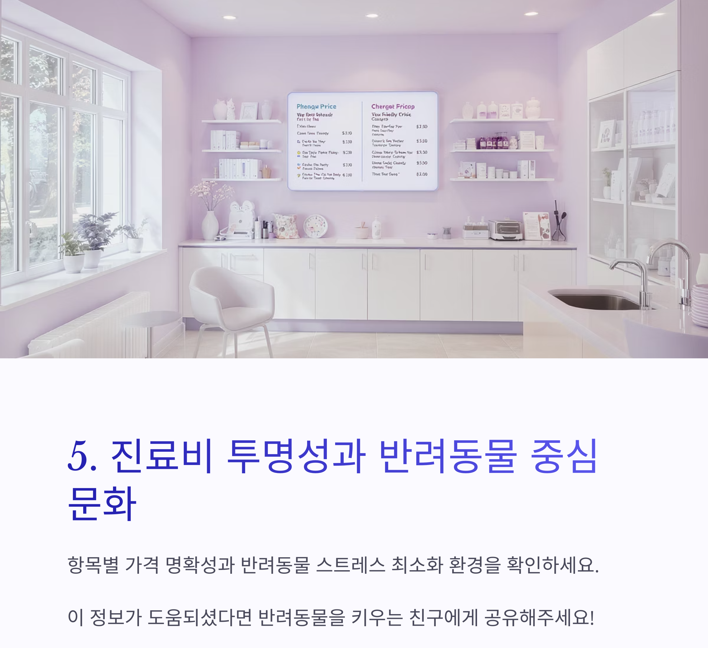 후회 없는 동물병원 선택을 위한 5가지 필수 체크포인트