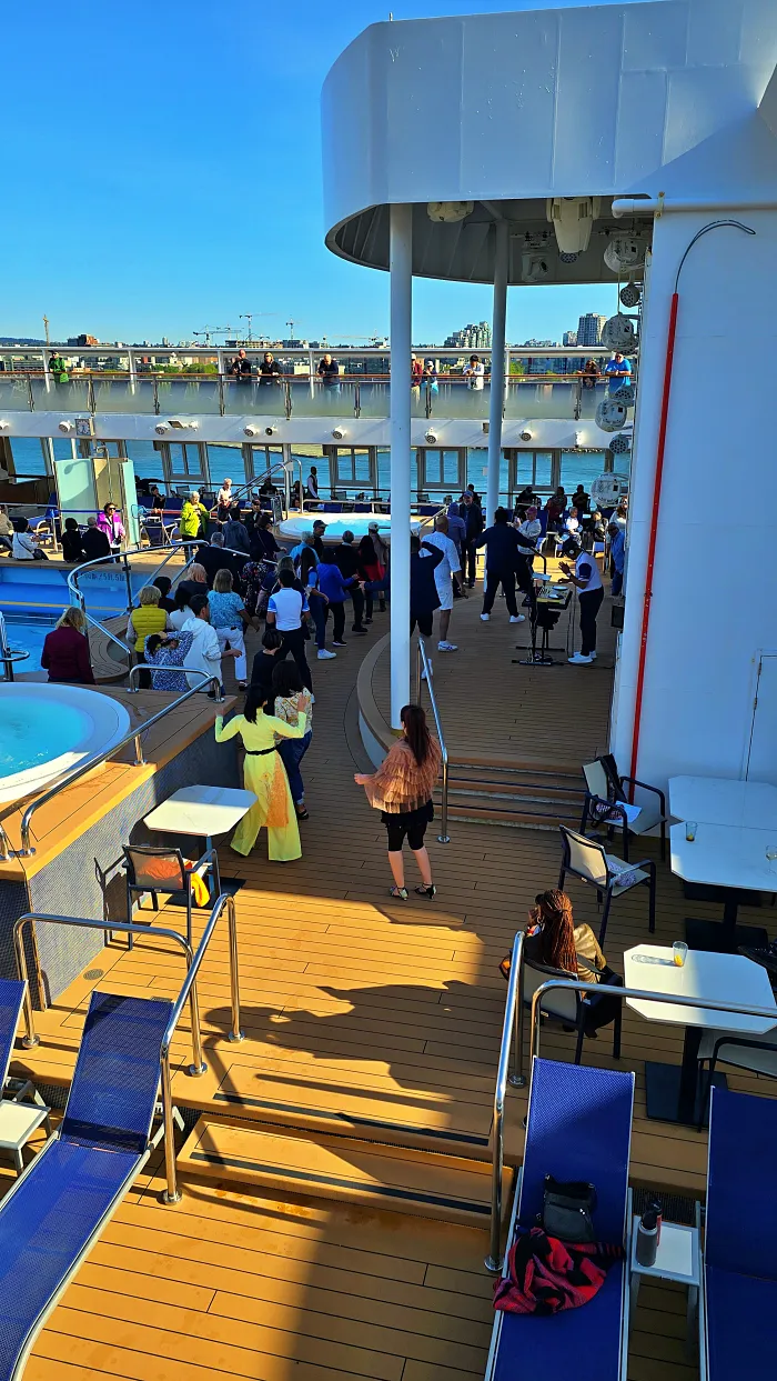 노르웨지안 스피릿 Sail Away Party