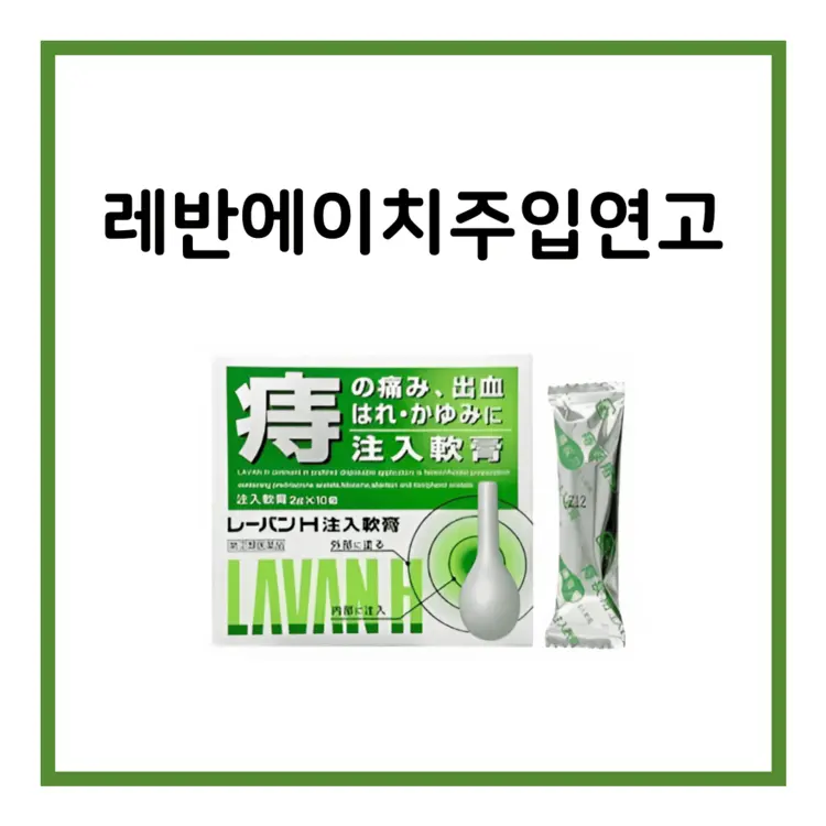 레반에이치주입연고-이미지