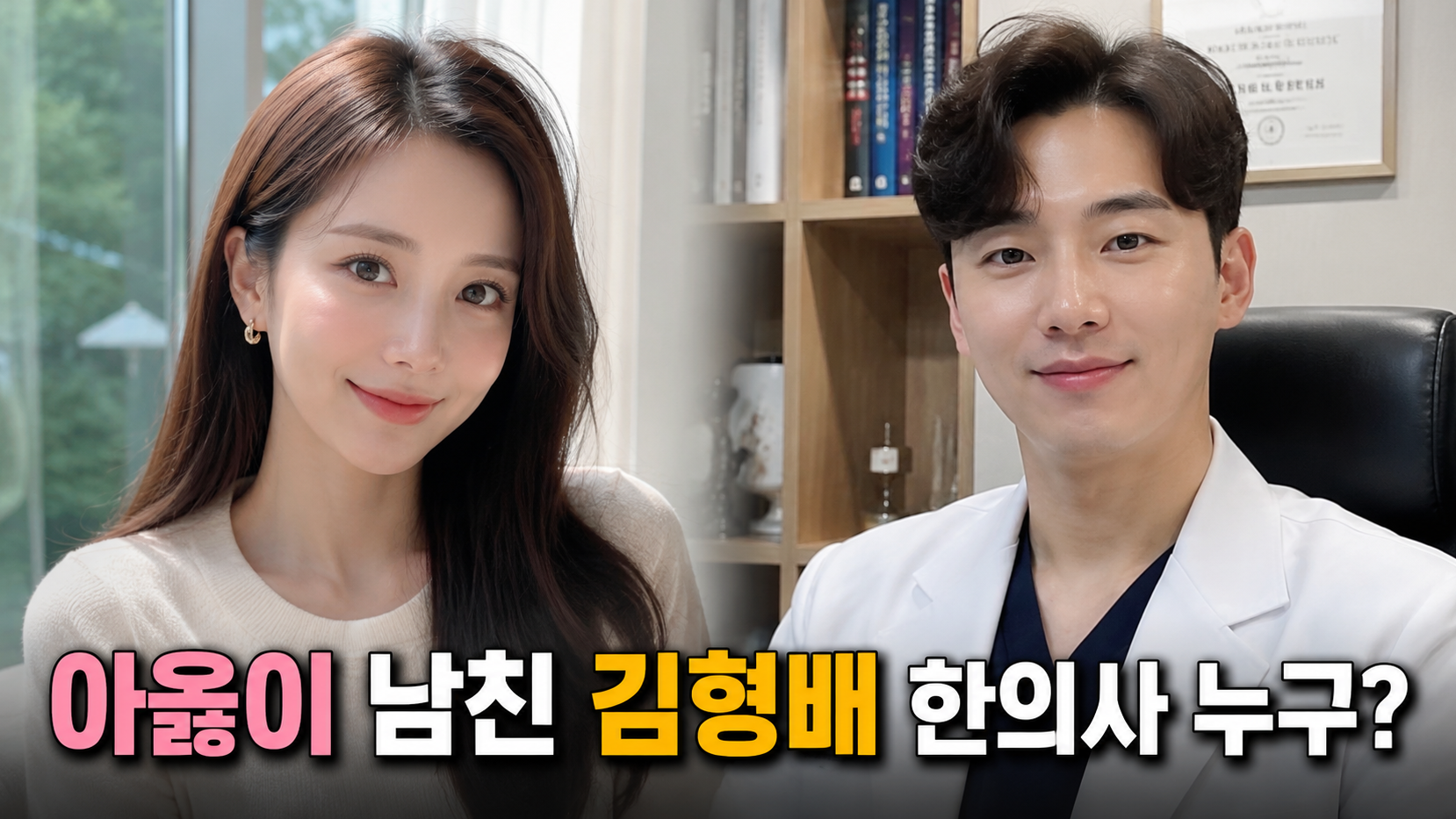 아옳이 남친 김형배 한의사는 누구? 3분 완벽 정리