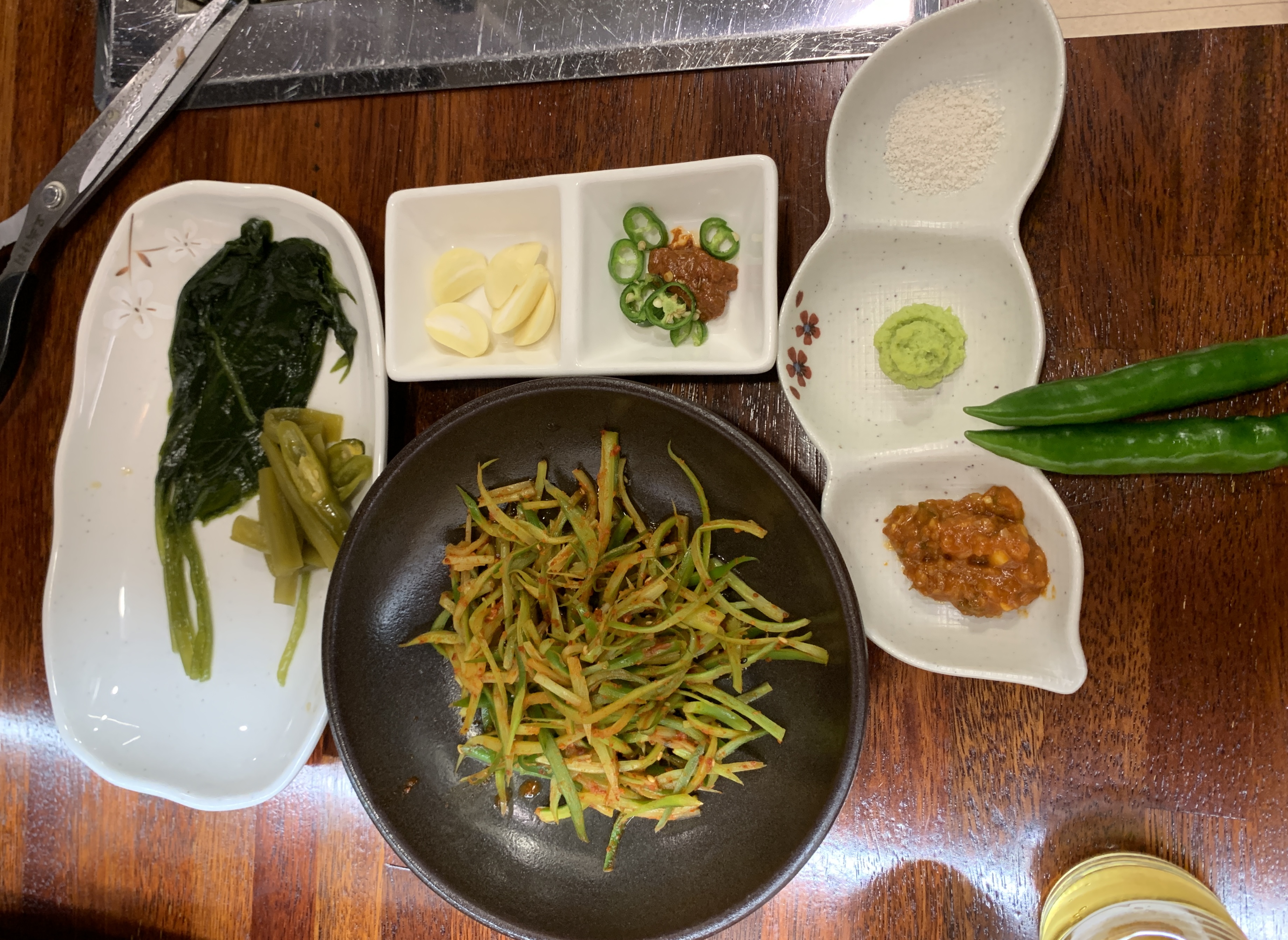 산에산 밑반찬