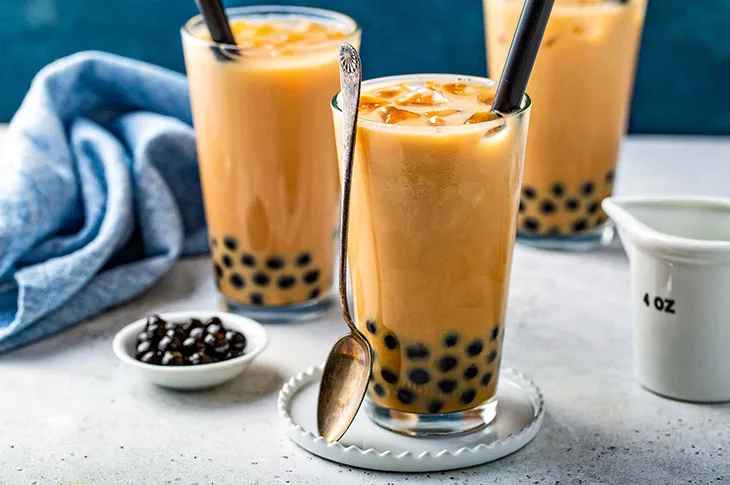 버블티에 들어가는 펄은 살을 찌게 만든다.