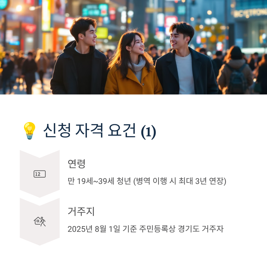 경기도 청년 복지포인트 2차 신청 안내