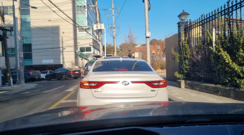 SM6 후면부 디자인