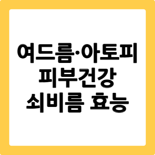 쇠비름 효능