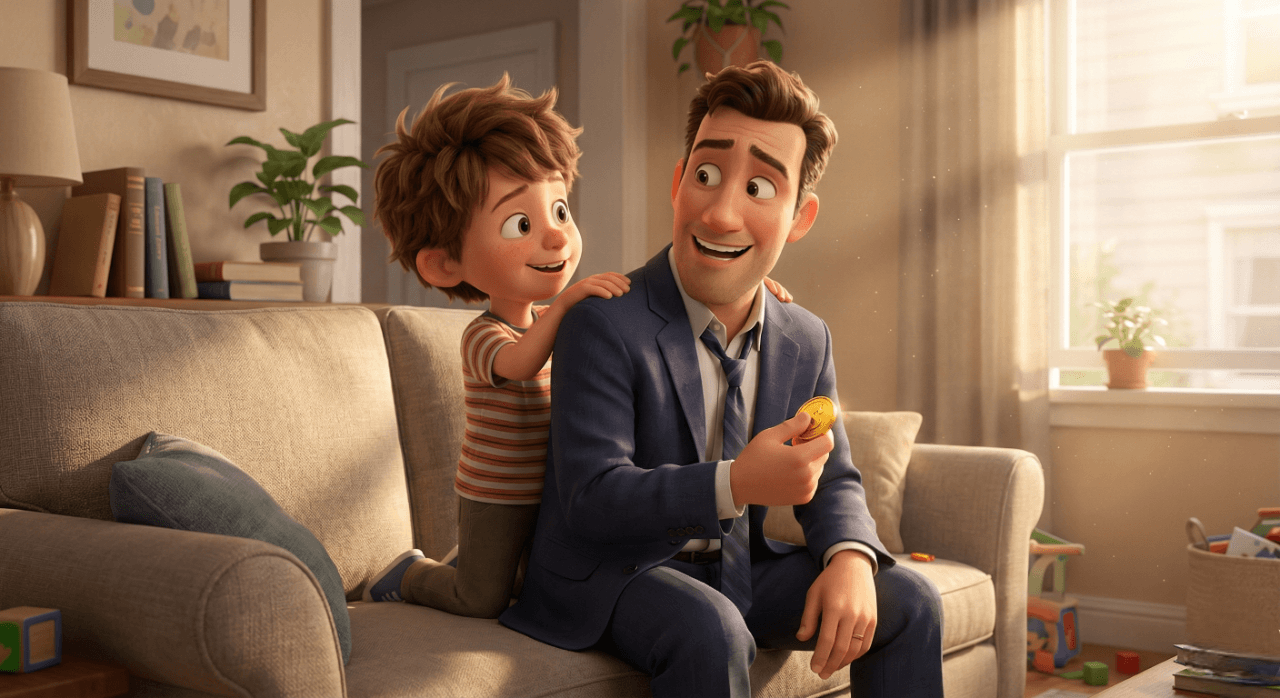 유아경제교육, 집콕놀이, 아빠회사