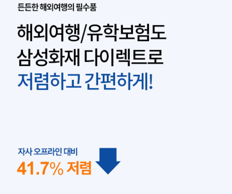 삼성화재 해외장기체류보험