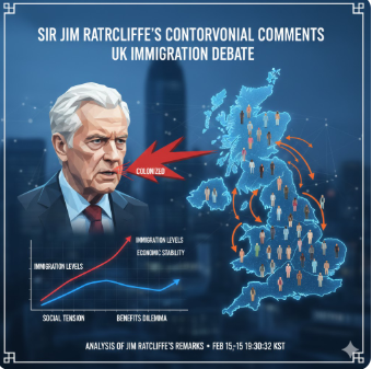 맨유 구단주 짐 래클리프의 폭탄 발언과 영국 사회의 이민자 갈등 분석