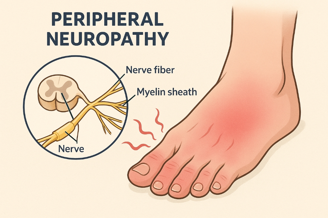 말초신경병증 관련 자료 사진