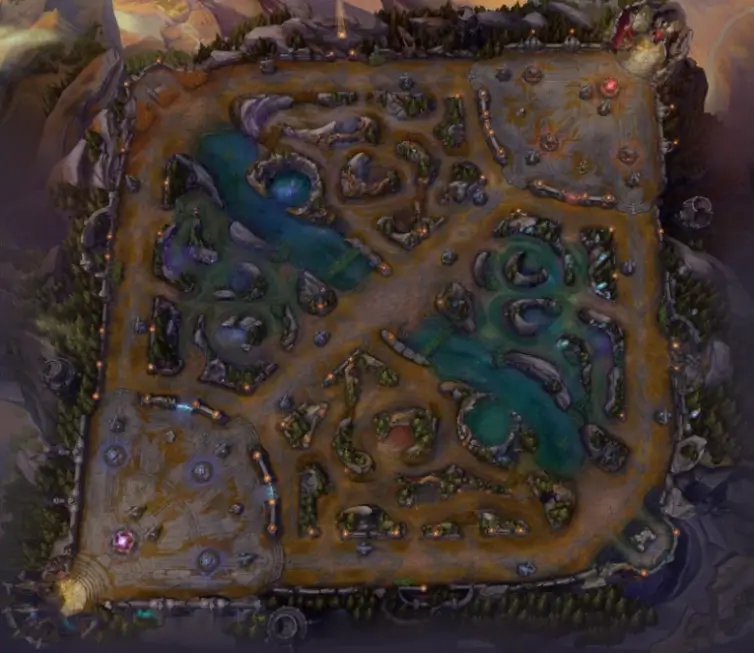 2025시즌 롤 녹서스 테마맵