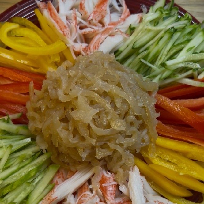 해파리 냉채 재료