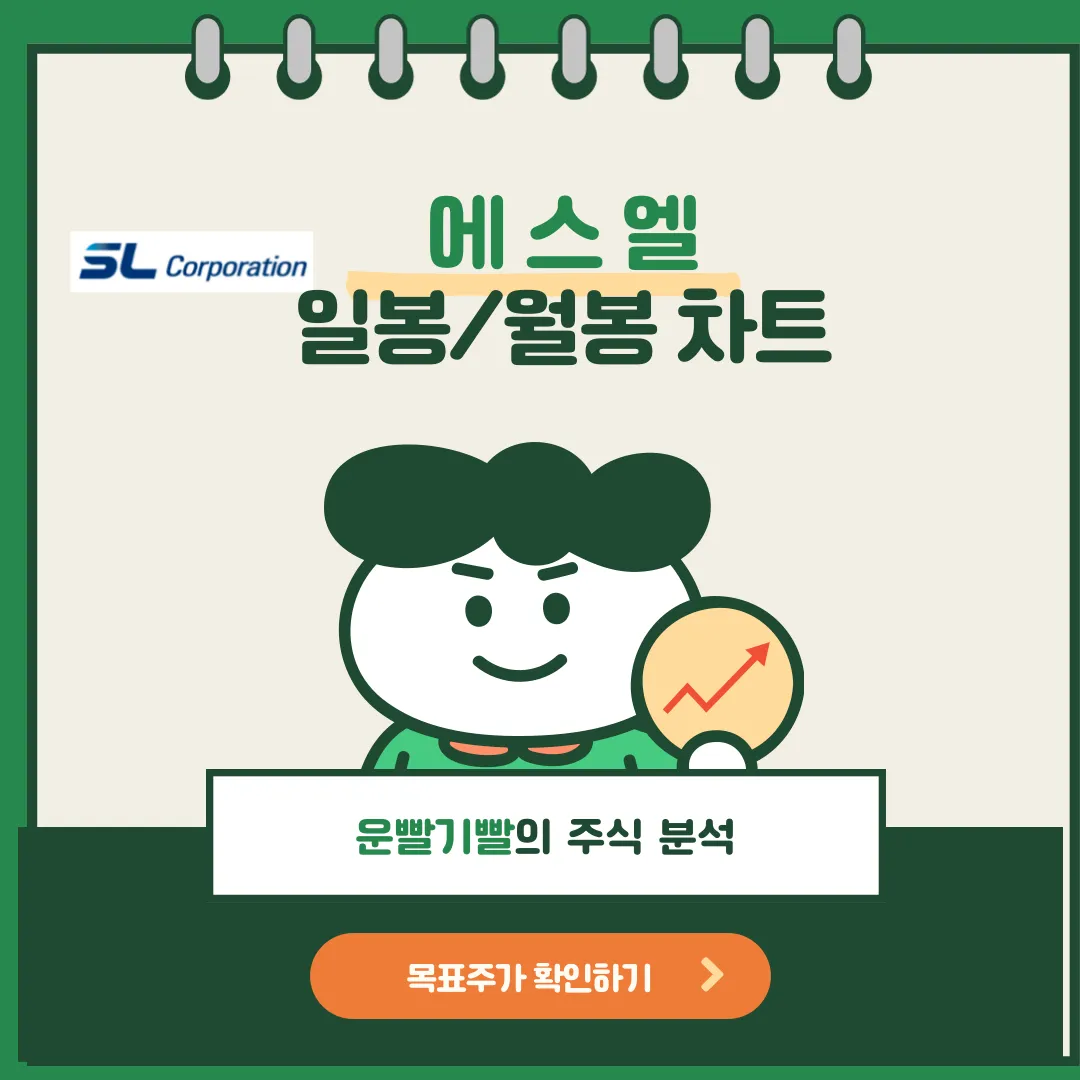 에스엘 일봉/월봉 차트