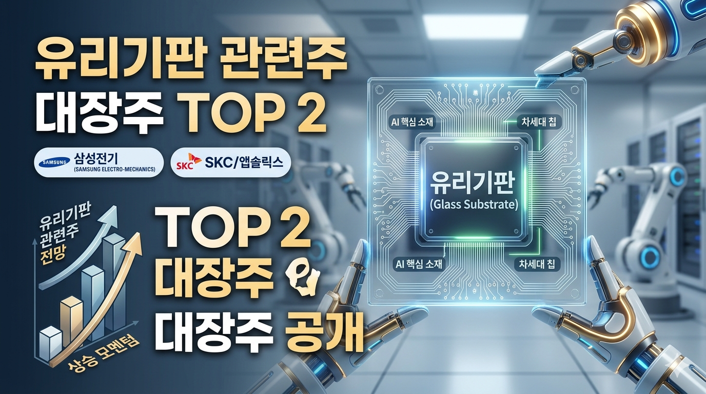 유리기판 관련 대장주 TOP2