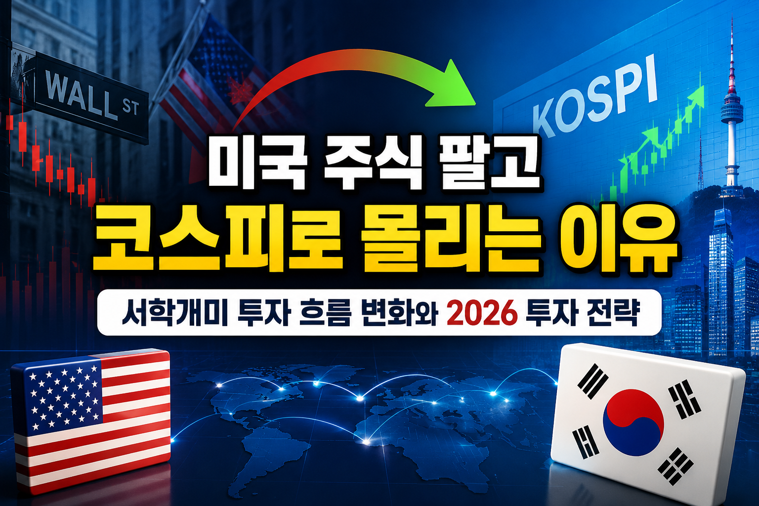 미국 주식 팔고 코스피로 몰리는 이유