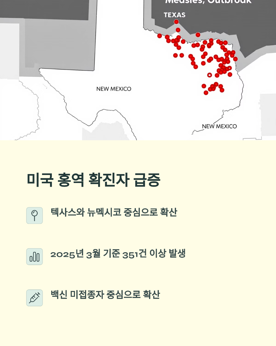 2025년 홍역 대유행&amp;#44; 해외여행 전 MMR 백신 2회 접종 완료하셨나요