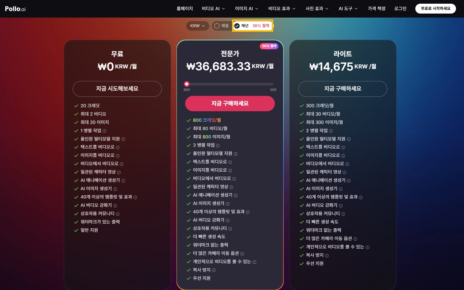 All-in-One AI 사이트 Pollo.ai
