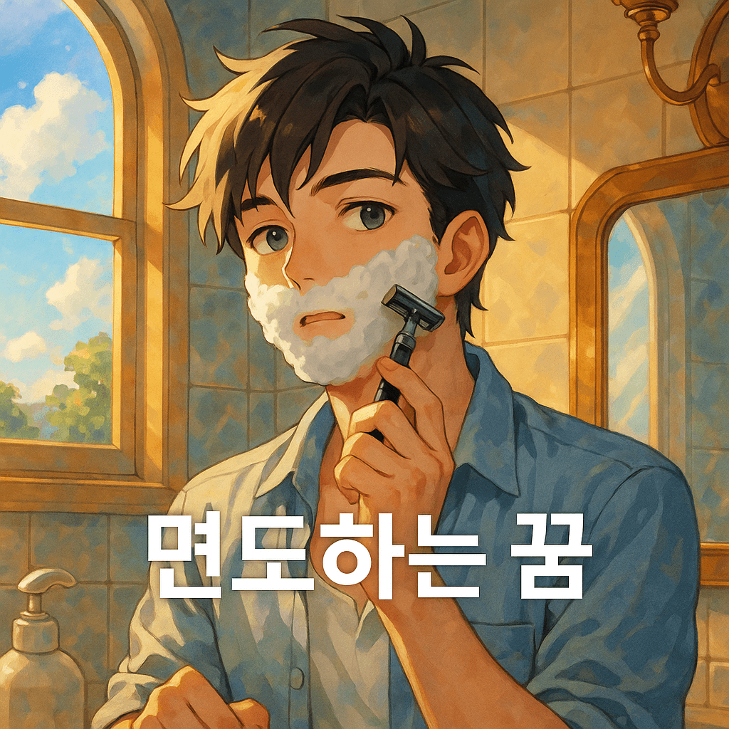 면도하는 꿈 해몽