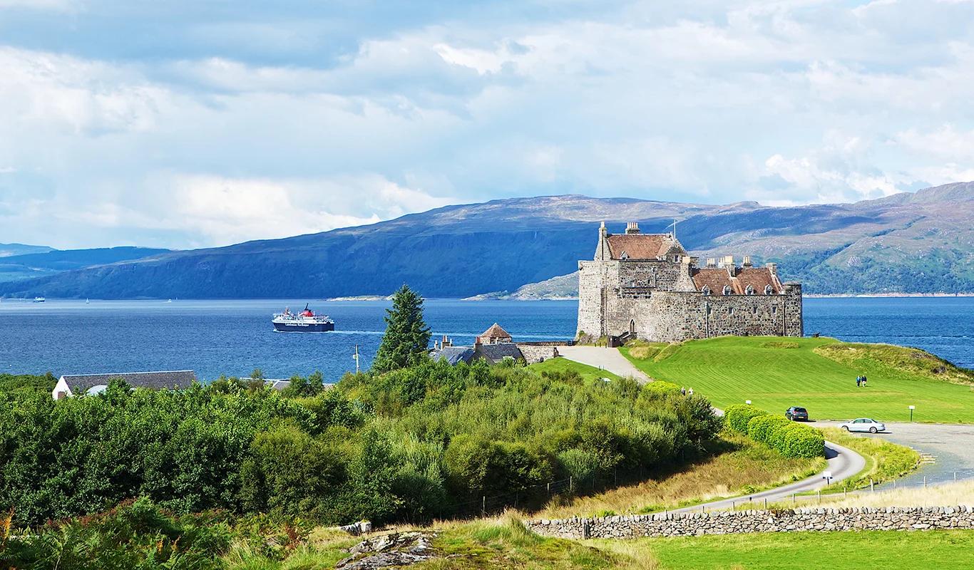 듀어트 성(Duart Castle)과 멀섬(Isle of Mull)