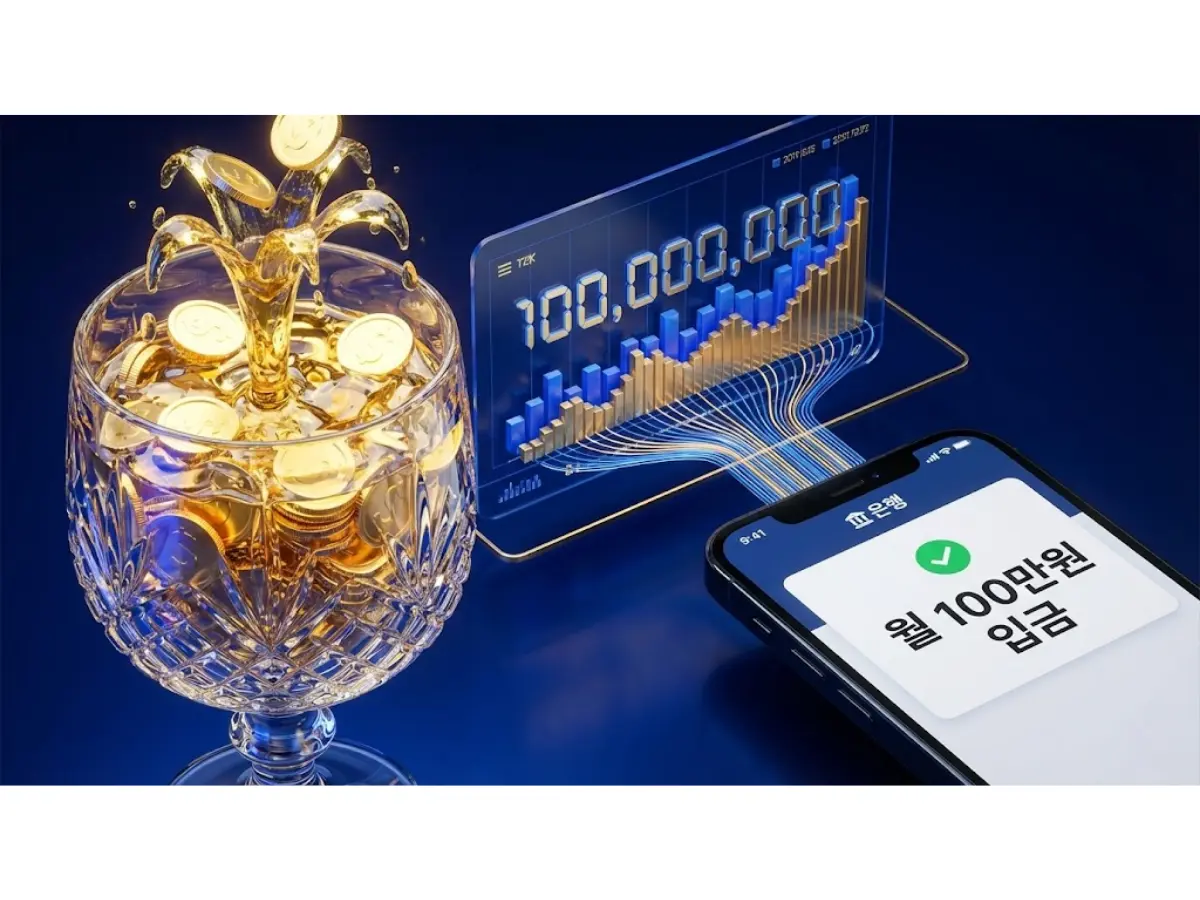 자본금 1억으로 '월 100만 원' 연금 만들기: 실패 없는 ETF + 비트코인 하이브리드 설계안