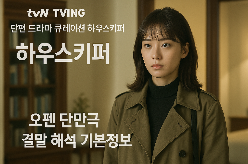 tvN TVING 큐레이션 하우스키퍼 결말 완벽 해석
