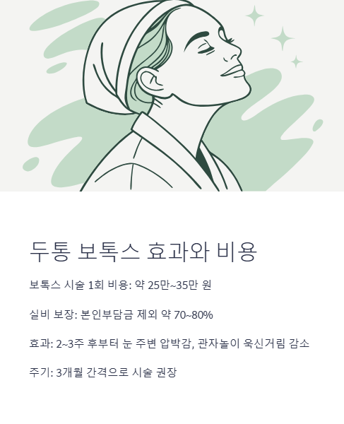 두통 보톡스 효과와 비용