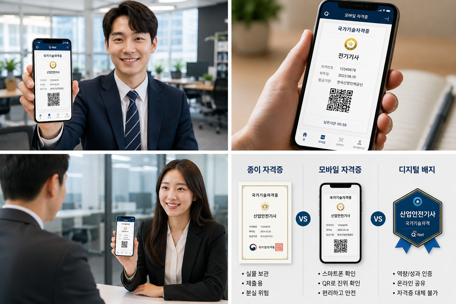 큐넷 모바일 자격증 발급 방법|디지털 배지와 차이·사용처 총정리