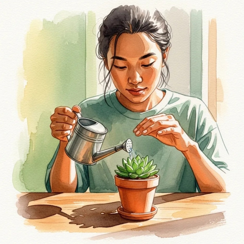 작은 순간들을 정성껏 가꾸는 손길