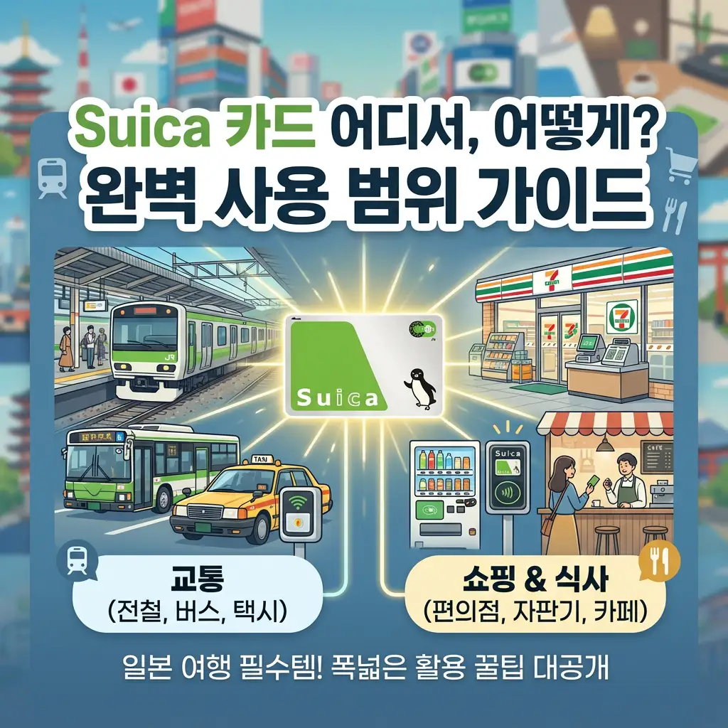 오사카에서 스이카 안 되는 줄 알고 당황한 사연