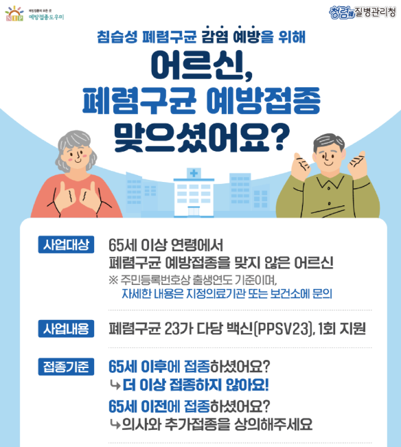 폐렴구균 예방접종