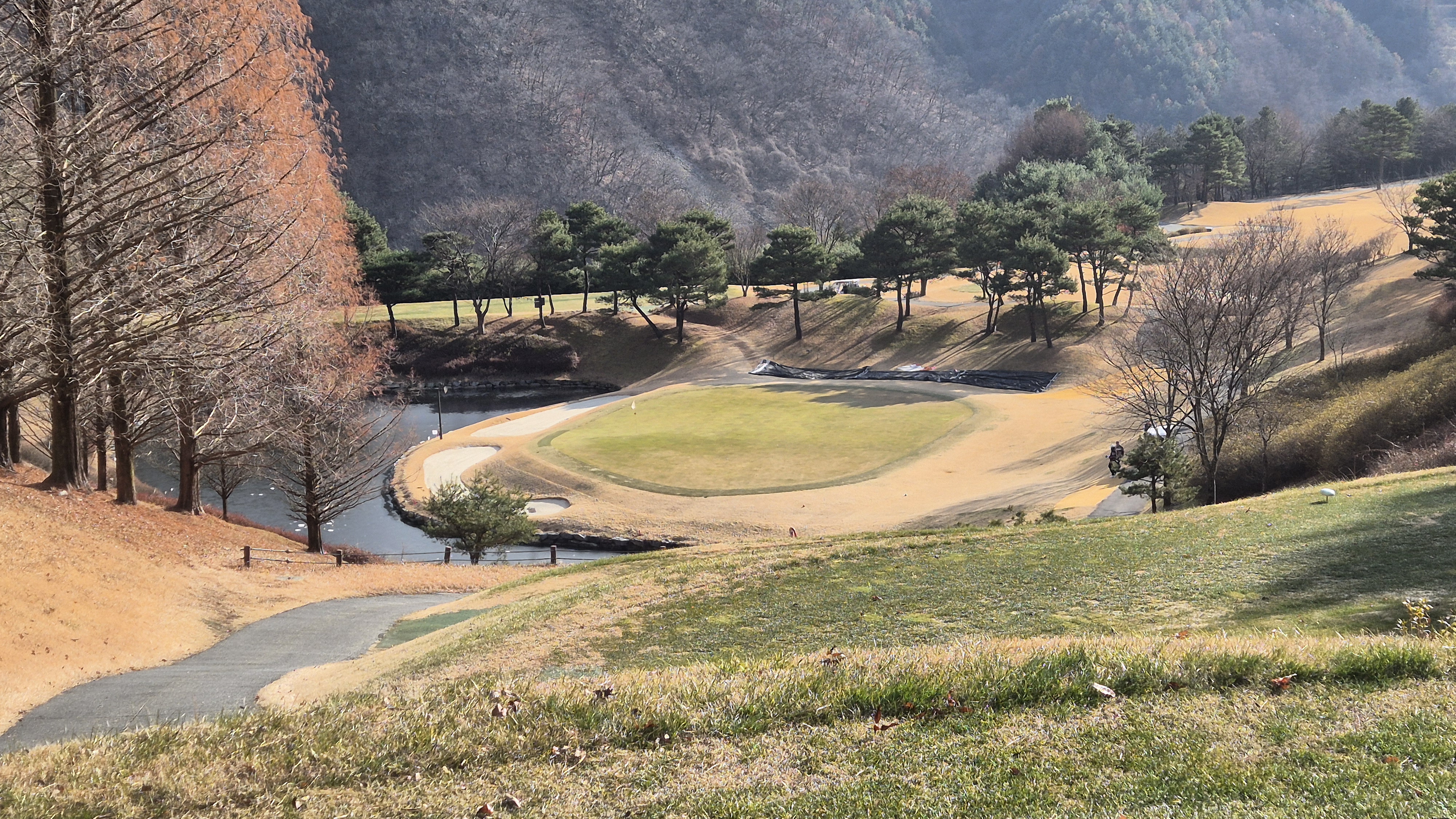 강촌cc 밸리-레이크 코스 사진 및 공략 정보