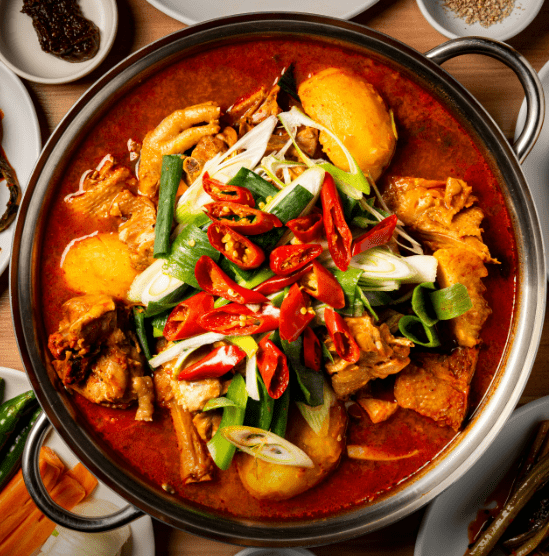 송촌동 맛집 "산닭미가정" 음식사진