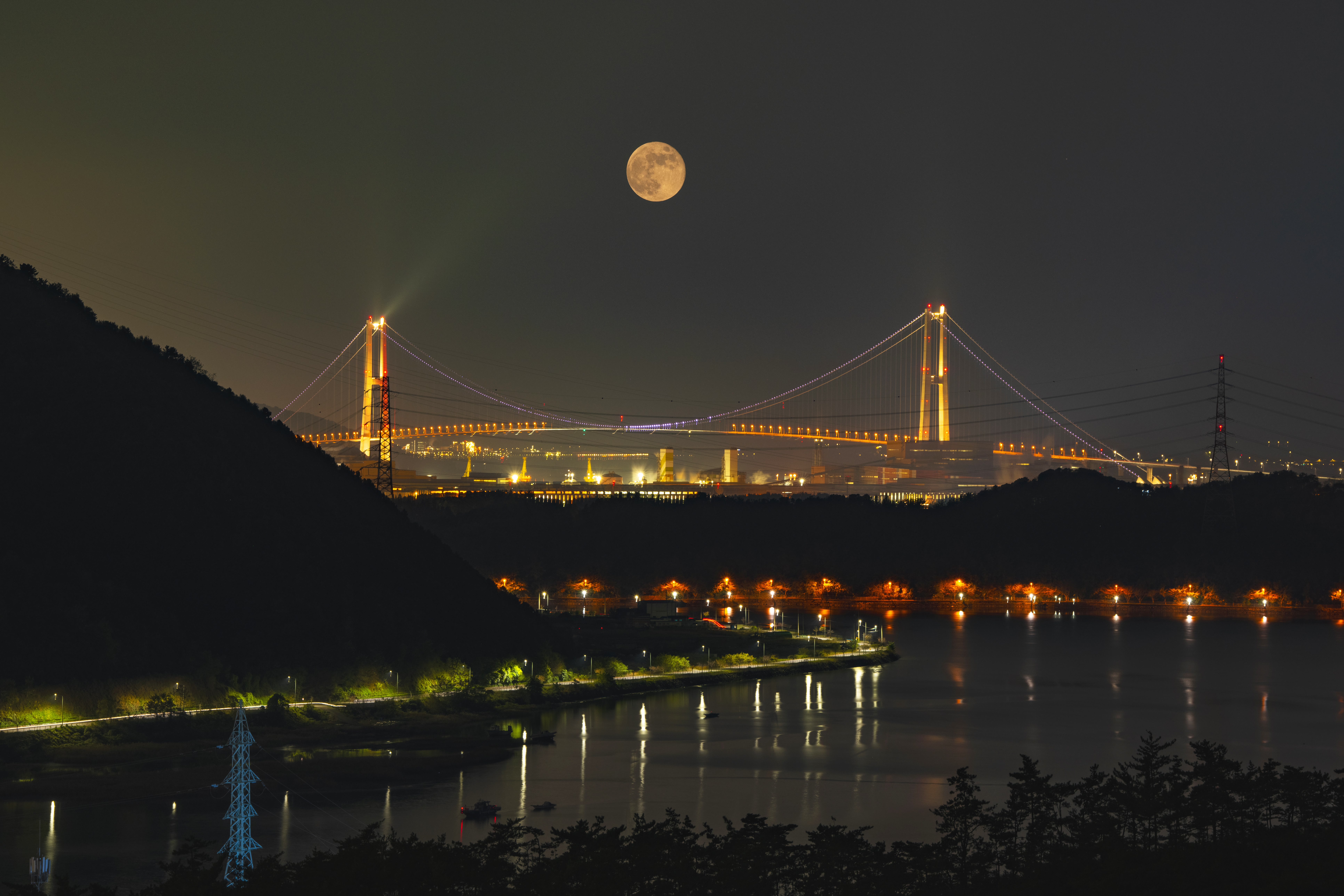 이순신대교 야경