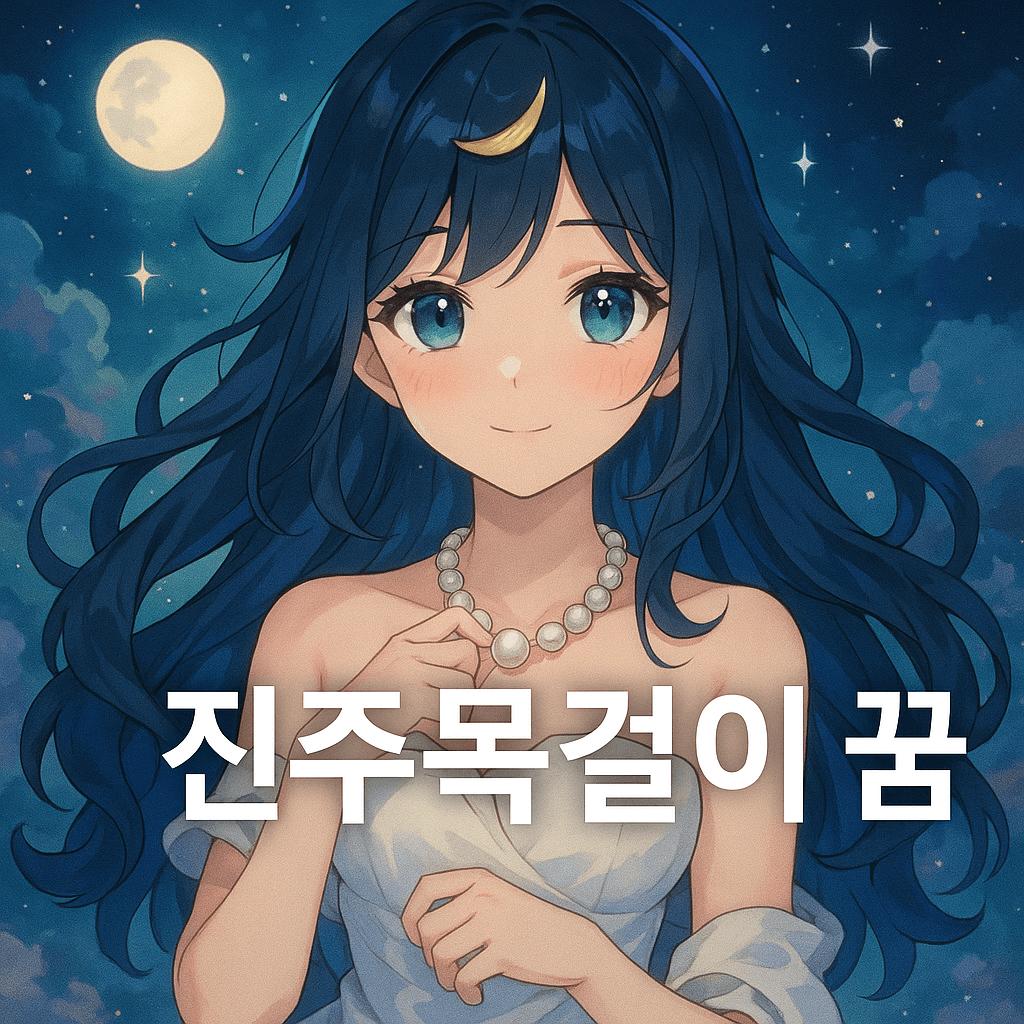 진주목걸이 꿈