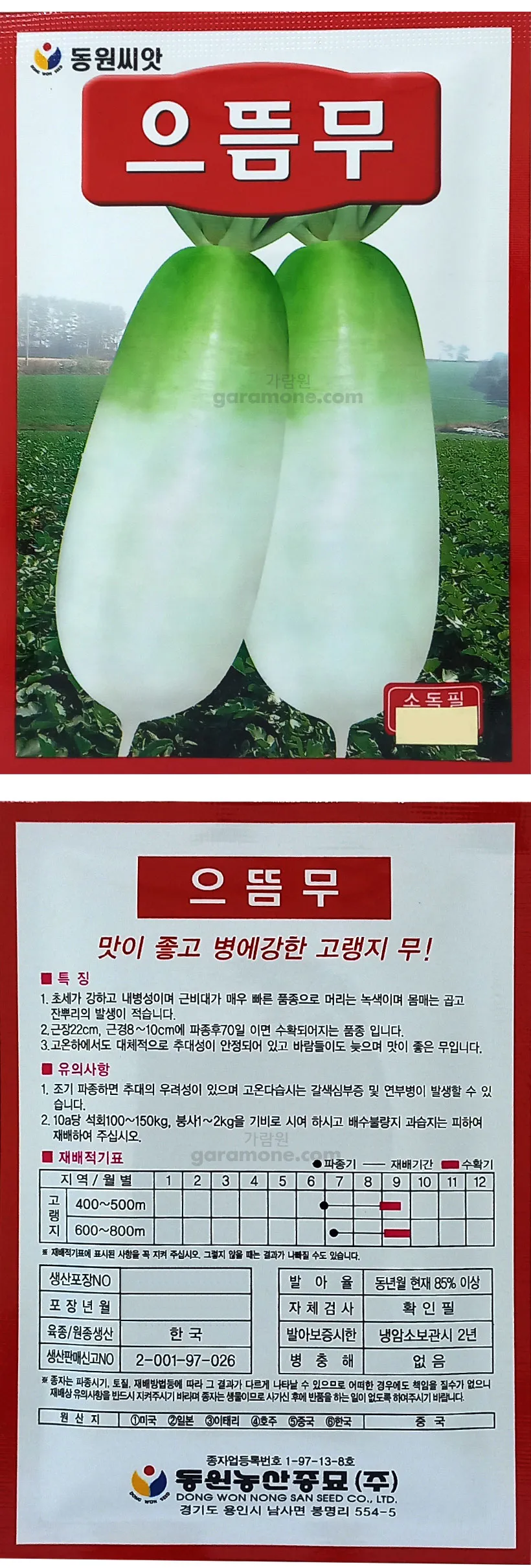 래디시 재배 직파 요령 솎아주기 토양 pH 맞추기_4