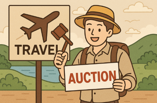 경매 여행