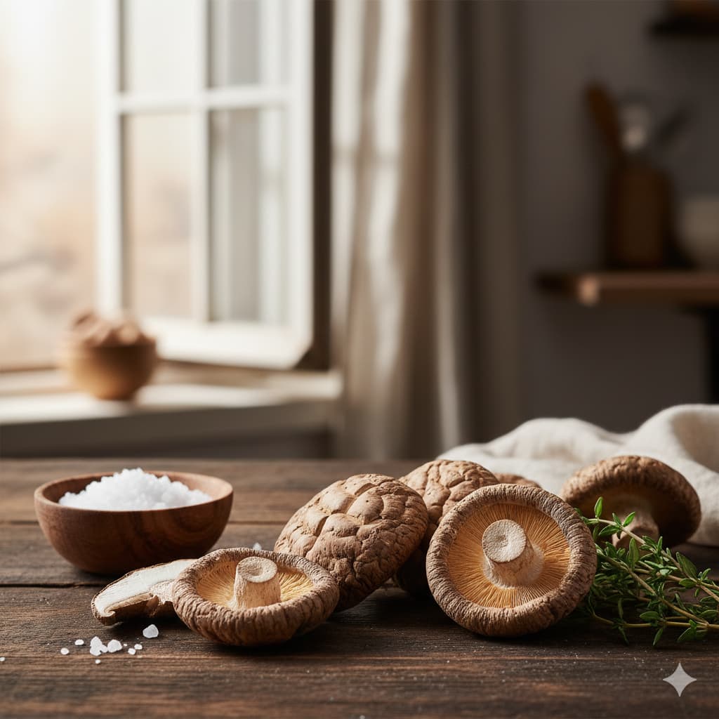 표고버섯 효능과 비타민D