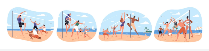 비치발리볼 규칙