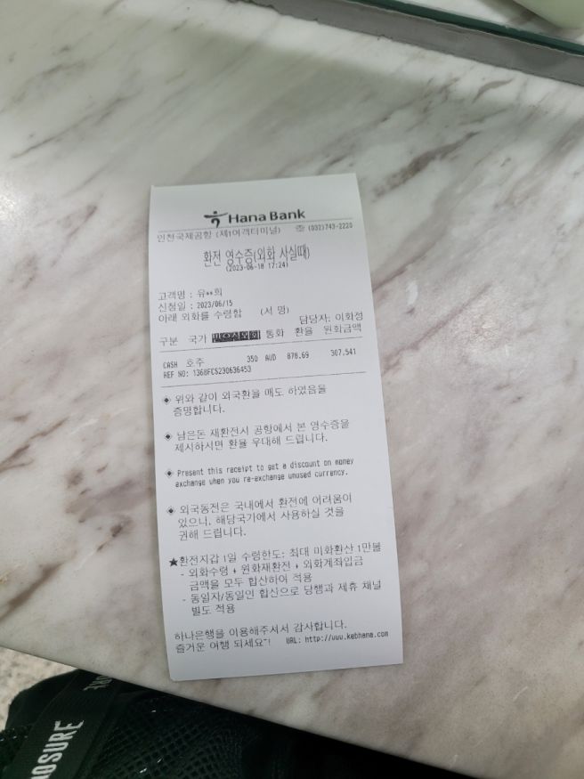 혼자 시드니 여행 체크리스트