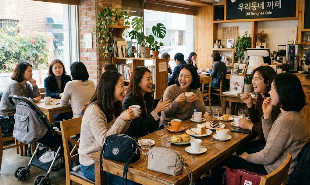 학교 앞 카페에 엄마들이 모이는 진짜 이유