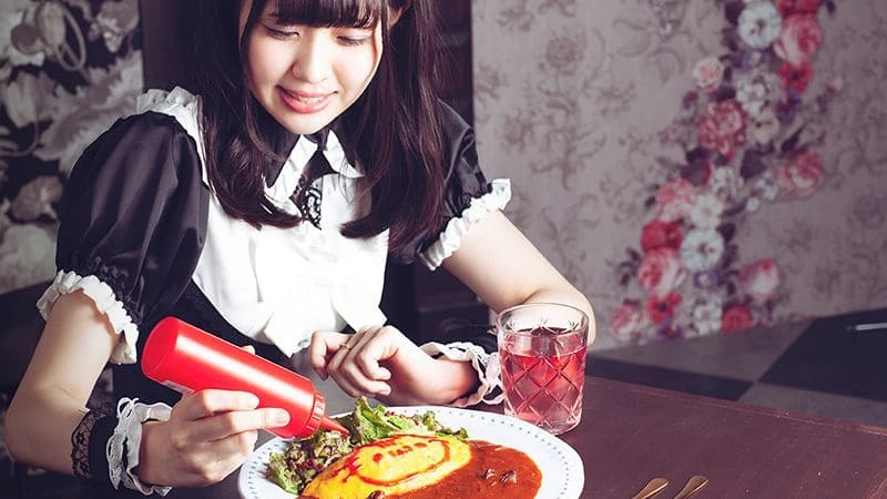 카페 스타일의 메이드 카페