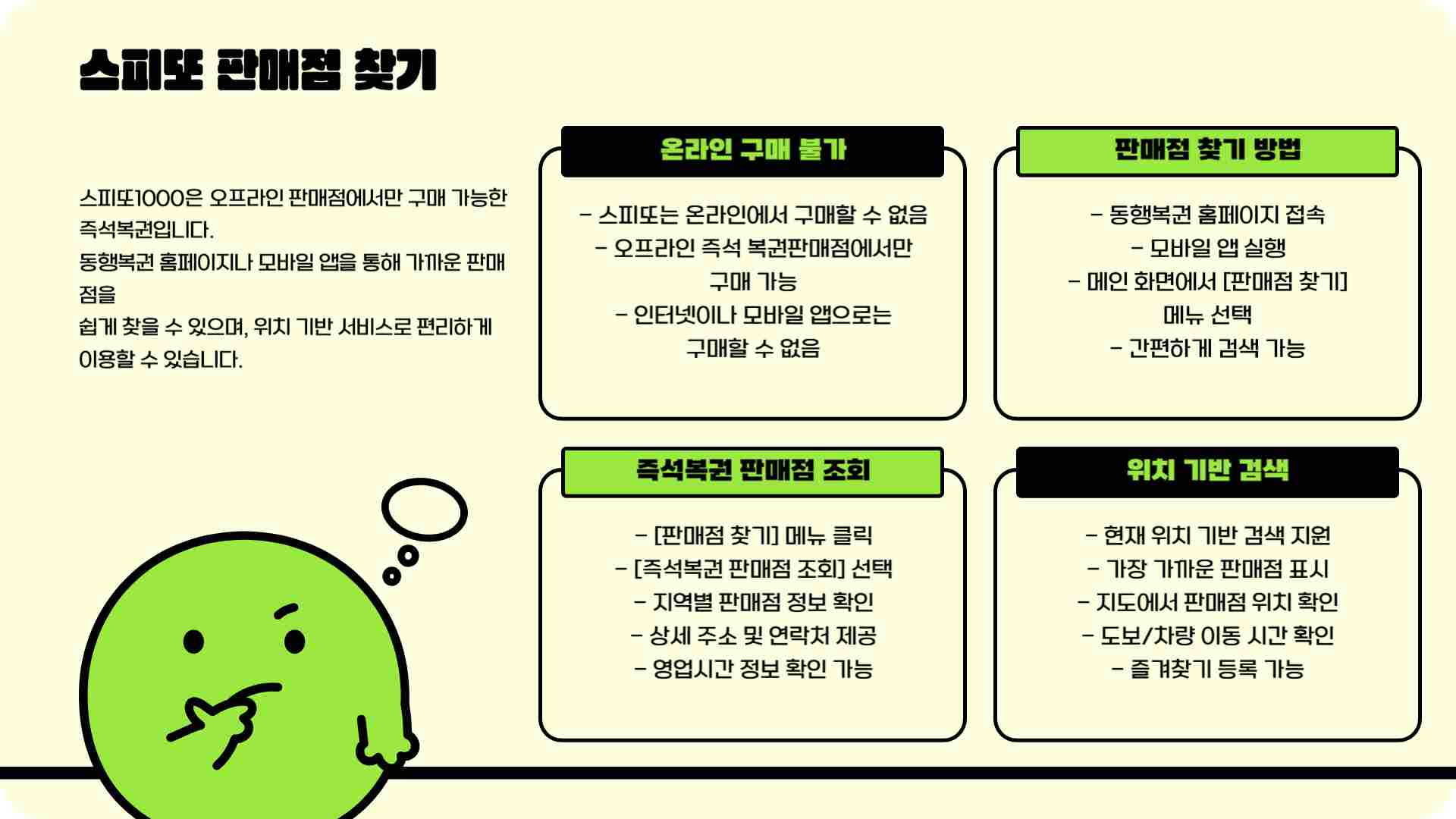 스피또1000 97회 당첨현황 출고율 조회