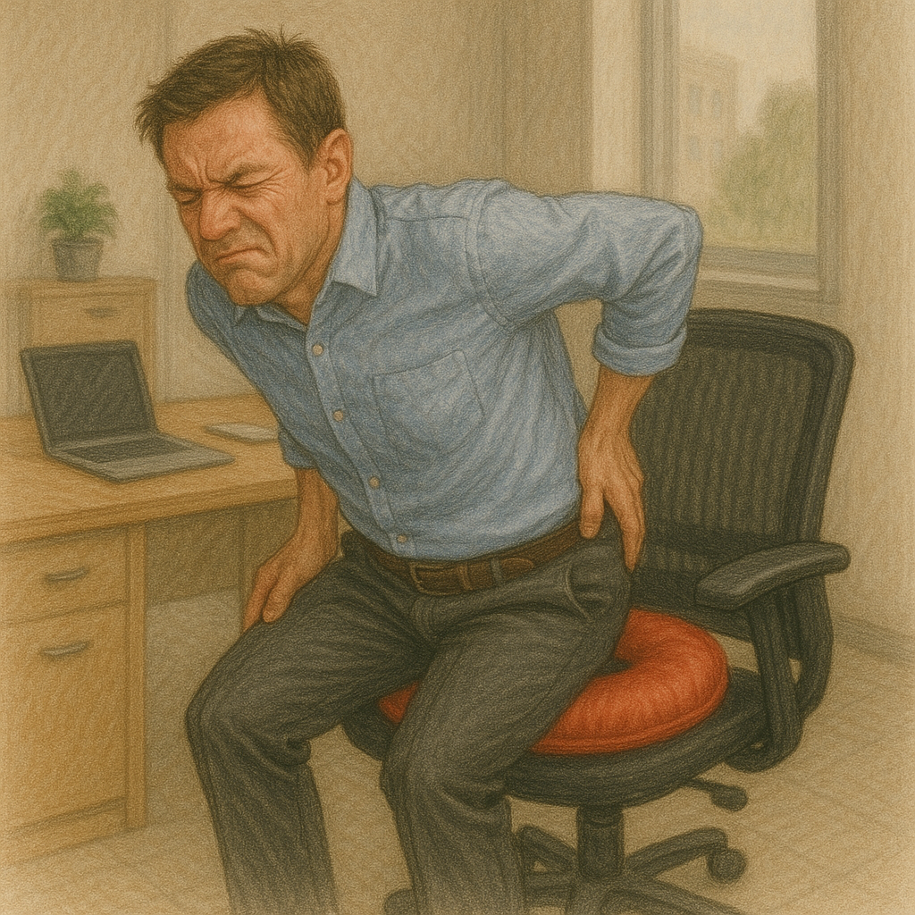 항문질환에 관련된 사진