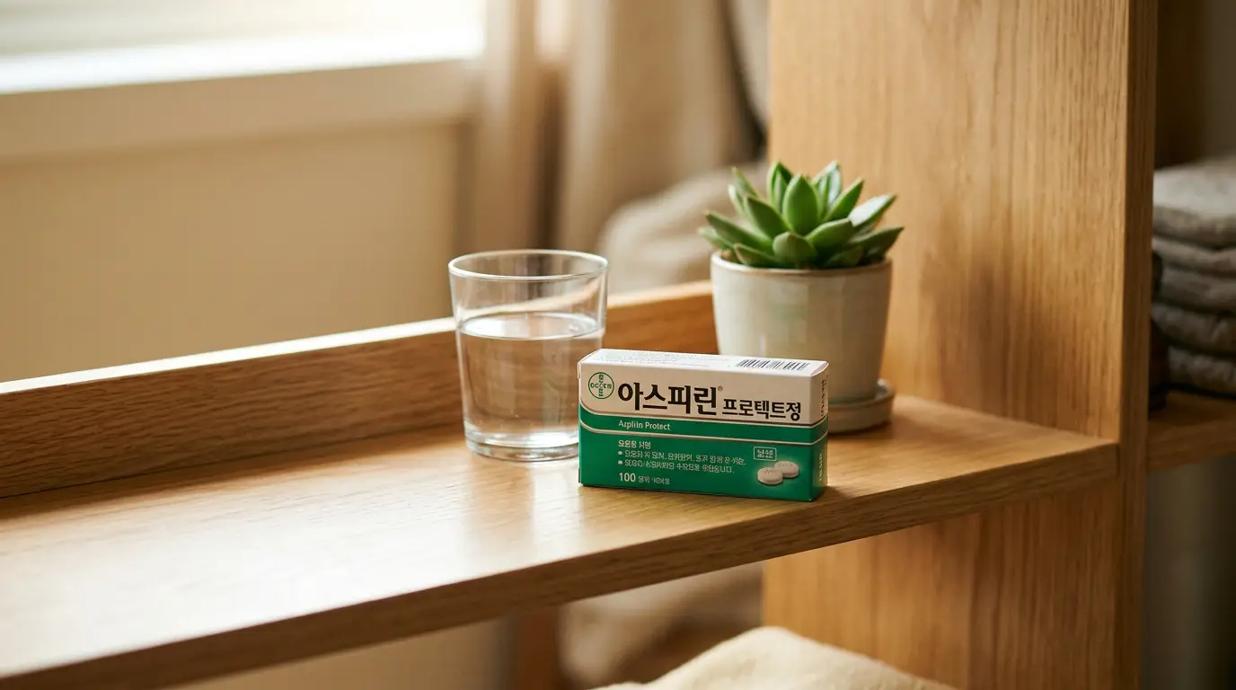 아스피린 프로텍트정 보관