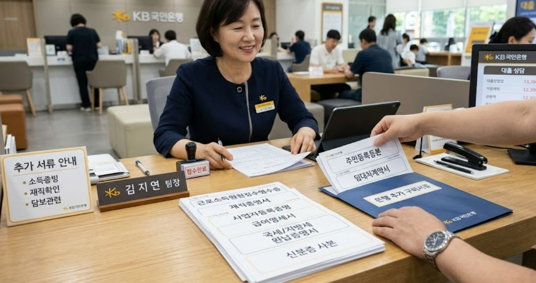 은행에서 추가 서류를 요구할 때 준비해야 할 자료