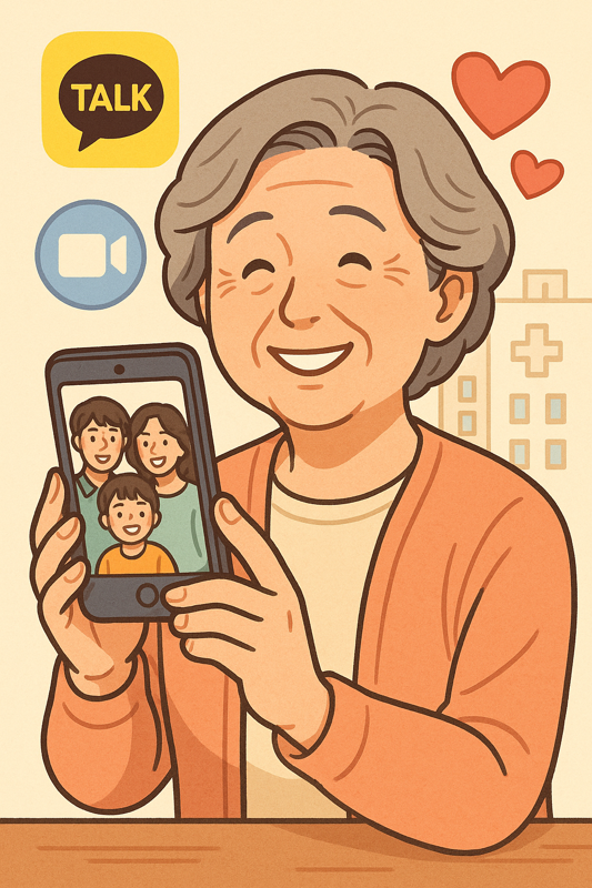어르신들을 위한 소통 앱