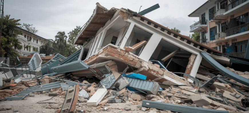 미얀마지진-참사현장