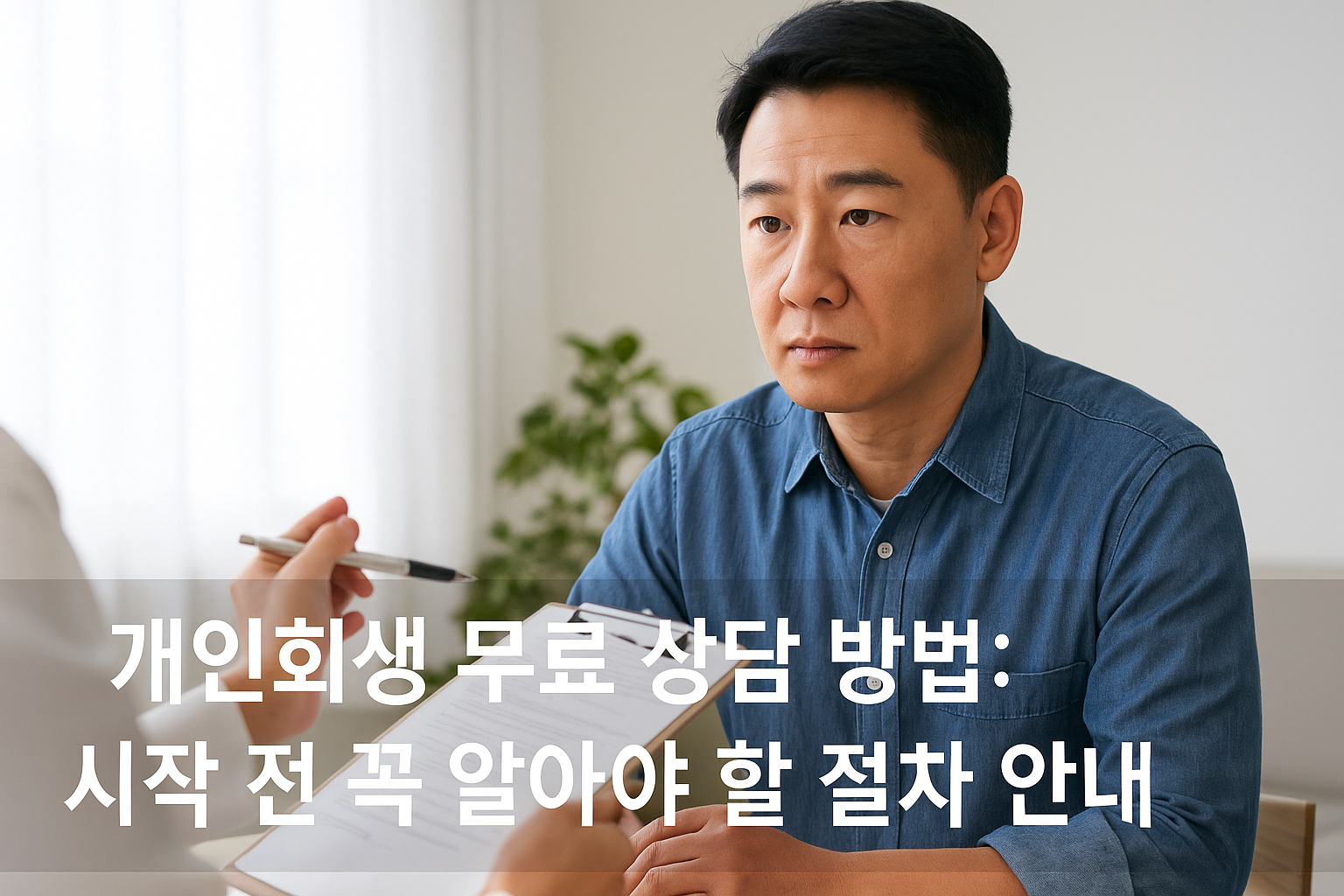 개인회생 무료 상담 방법: 시작 전 꼭 알아야 할 절차 안내 관련 이미지