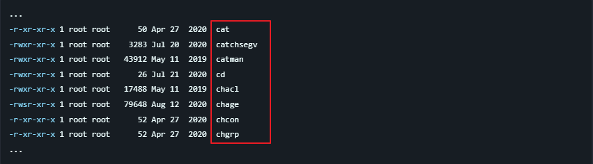 bin은 user command binaries, sbin은 system command binaries를 뜻한다.

둘 다 바이너리 파일로 컴파일된 실행 파일들을 포함하고 있다.