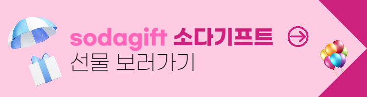 ์๋ค ๊ธฐํํธ sodagift